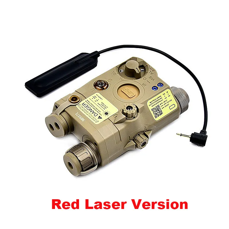 Tactical PEQ 15 Red Green Laser IR Fill Light Strobe Weapon Tactical PEQ 15 Red Green Laser IR Fill Light Strobe Weapon