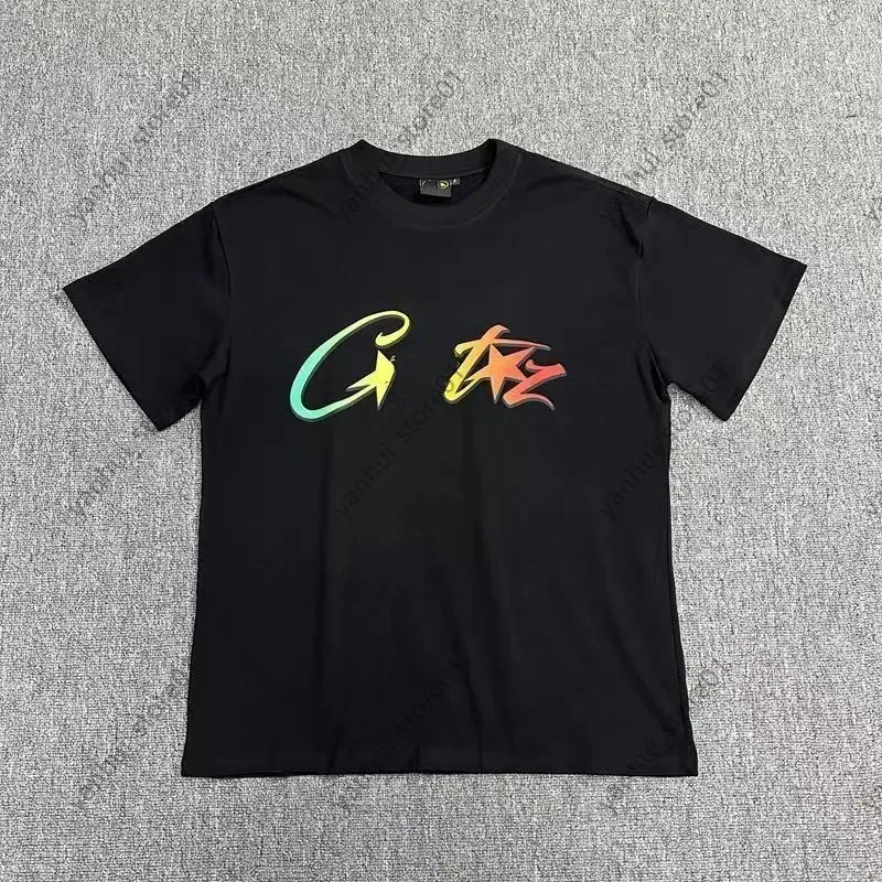 Wholesale Mens Designer Cortieze Black Printed T Shirt