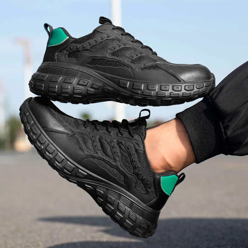 Hochwertige, sichere Arbeitsschuhe für Herren mit atmungsaktiver Stahlkappe, durchtrittsicher, rutschfest und ideal für den Alltag._voghion.com