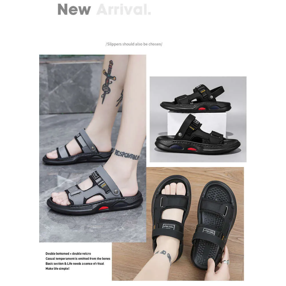 Comfortable Non-slip Men's Beach Sandals For Summer And Indoor Use_voghion.com