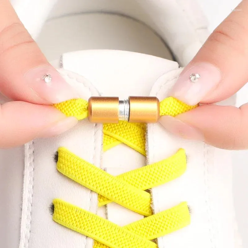 Elastic No-Tie Shoe Laces Color: One Pair of Lazy Shoelace