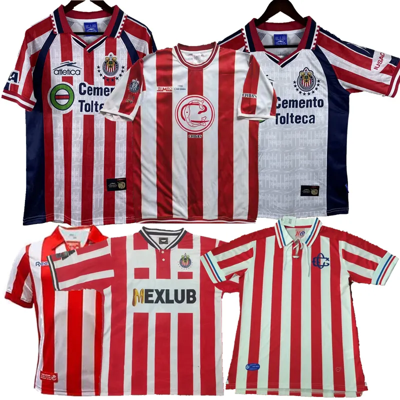 Chivas CD Guadalajara Retro Classic Vintage Soccer T Shirts Chivas CD Guadalajara Retro Classic Vintage Soccer T Shirts