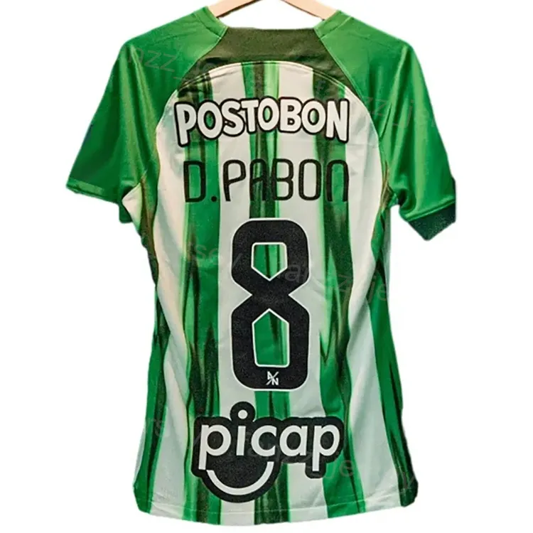 Atletico Nacional Club Football Team Jersey: 100% Breathable
