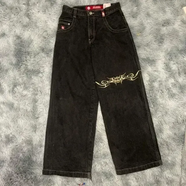 【KASHIKO】 Embroied Nonfade Denim Pants Black 61F4ESRlOvL._AC_SX522_.jpg
