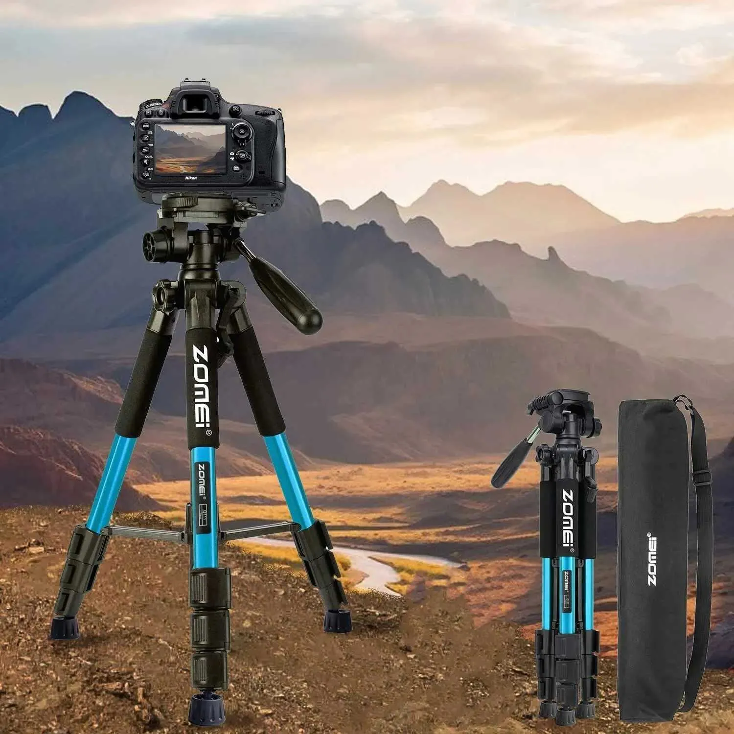 Zomei Best Phone Camera Stand ZOMEI Table Pro Portable Mini Tripod