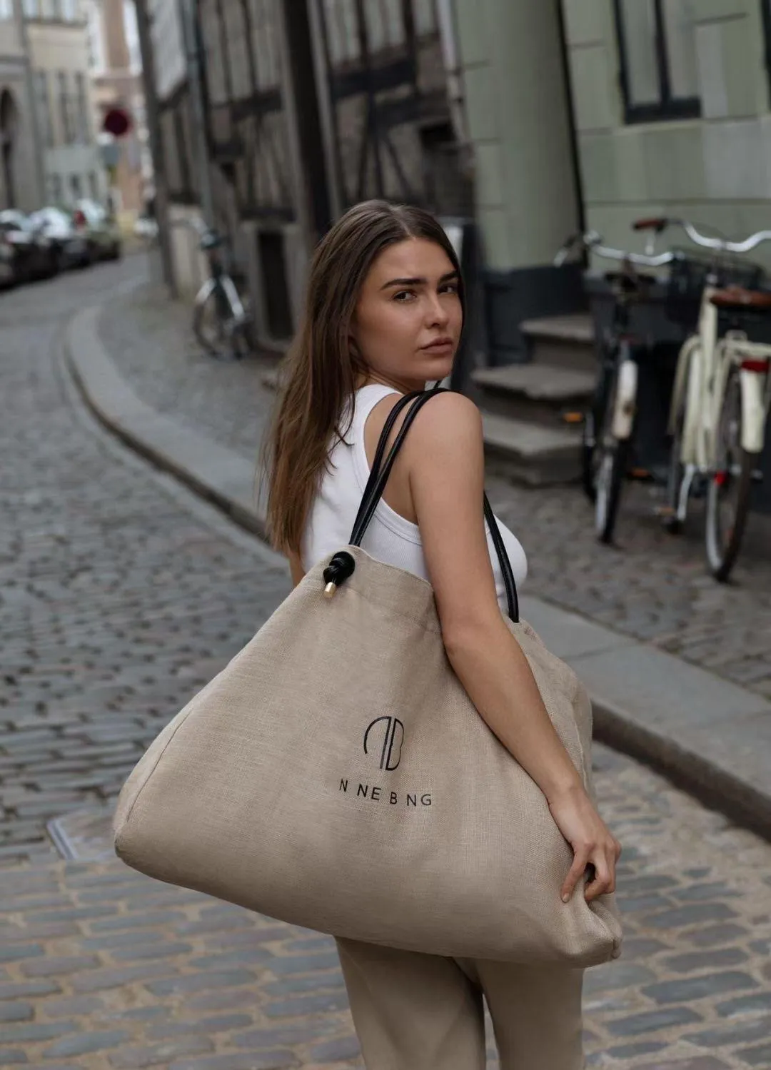 Designer canvas tote deals