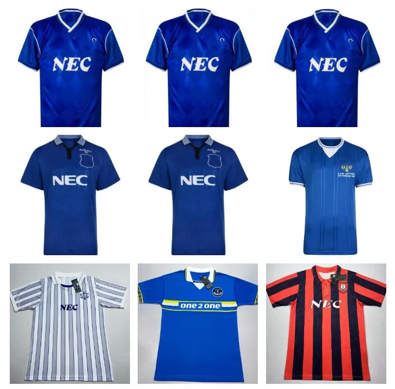 Save Big on Bulk Soccer Jerseys Retro 1985 1995 1996 1997 Everton Rotterdam  FERGUSON Retro Soccer Jerseys 84 85 86 88 97 98 Efc Ecw Cup Ratcliffe - Main Image