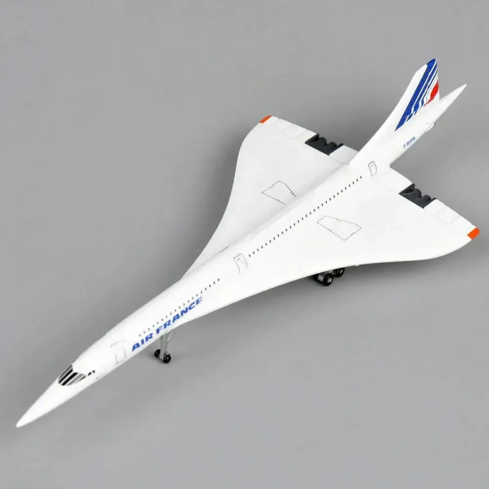 Concorde Air Fransa 1/400 Ölçekli Ölüm Oyun Modeli Alaşım, 1976
