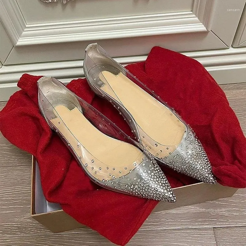 Fashion Sparkly Crystal Flat Heels Pointed Toe Rhinestone Wedding Bridal Shoes, S004 Fashion Sparkly Crystal Flat Heels Pointed Toe Rhinestone Wedding Bridal Shoes, S004