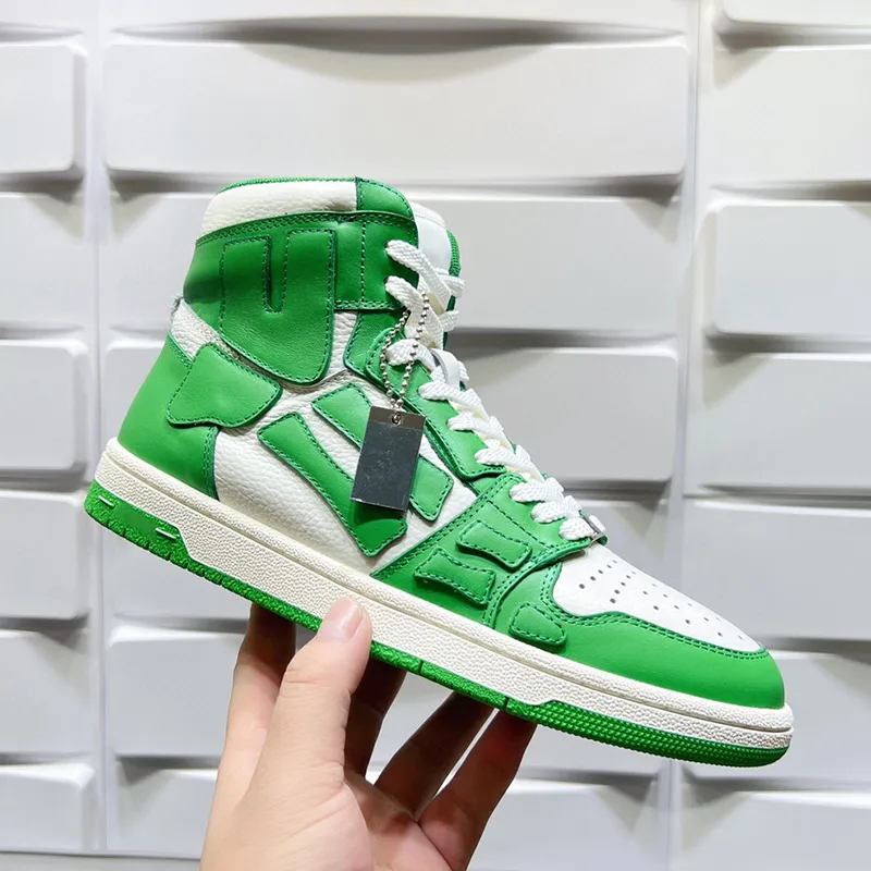High quality shoes designer shoes trainers running shoes men sneakers women green black yellow designer trainers casual vintage classic leather lace