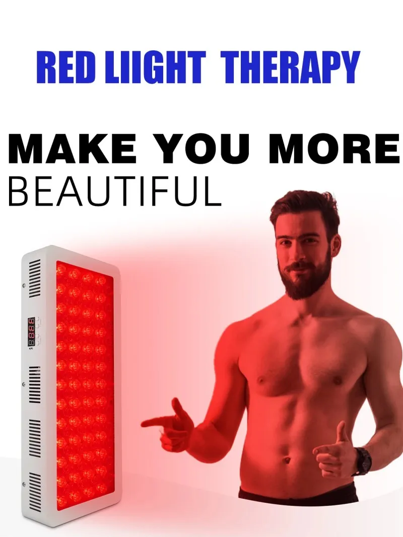 300W 500W 1000W Full Body Red Light Therapy Panel LED 630nm 660nm 810nm ...