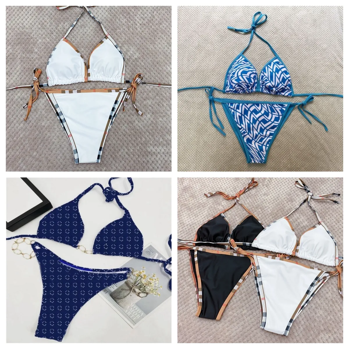 Luxury Designer Christina Hendricks Bikini For Women Sexy Swimwear For