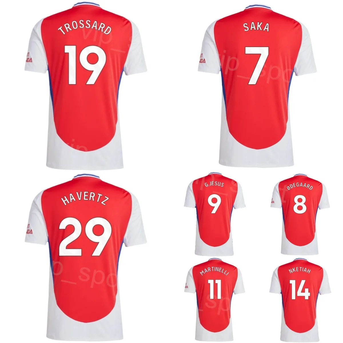 応援グッズ Arsenal 24/25 Kid NO.19 TROSSARD 2024-25 Arsenal