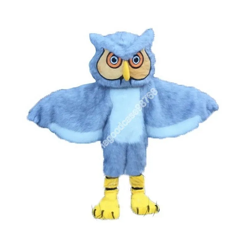 Owl Mascot Costume Unisex Cotton Broadcloth Full Sleeve Cartoon ...