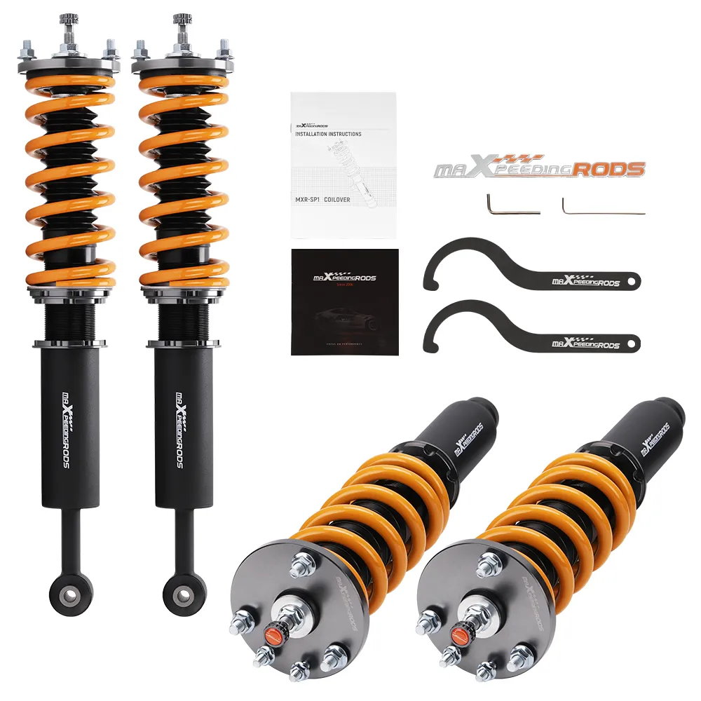 MaXpeedingrods 24 Level Coilovers Suspension Lowering Kit For Honda Accord 18-22