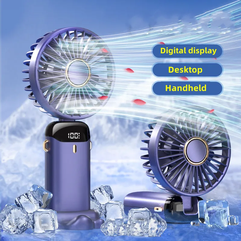 Portable AC Cooling Fan 5 Speed Handheld Fan With... From ...