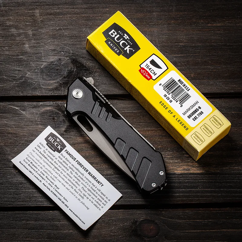 1Models Classic 830/830BKSSLS Folding Knife 9Cr13 Steel Blade Aluminum ...