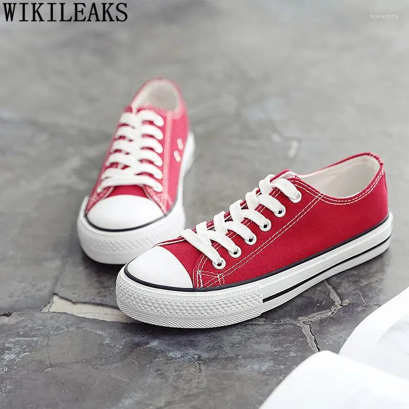 Casual Shoes Canvas Women Summer Woman Vulcanized Creepers Designer Flats 2024 Harajuku Zapatillas Lona Mujer