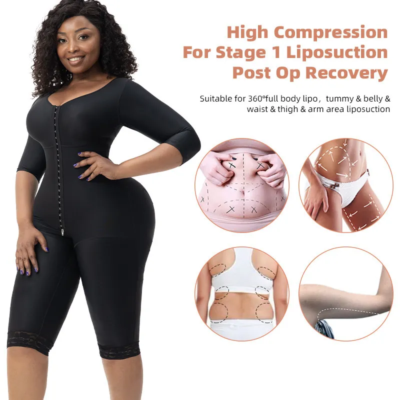 Solid Color Shapewear Breasted High Compression Faja Bra Waist Trainer 211029 From 46 63 DHgate