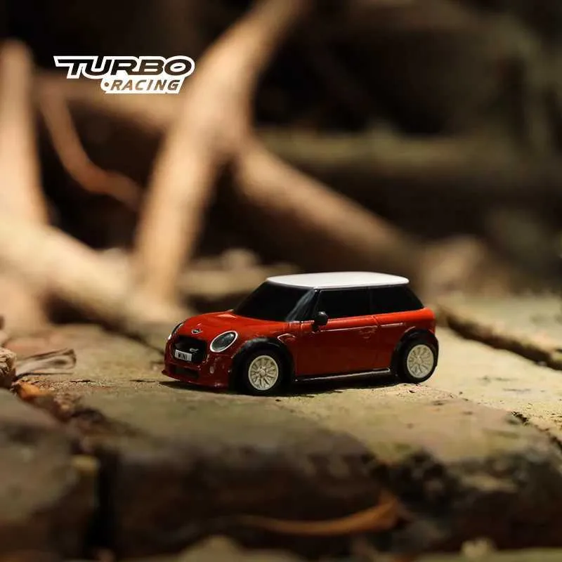 Mini Cooper R/C Car: 1/76 T240604 Remote Control Turbo