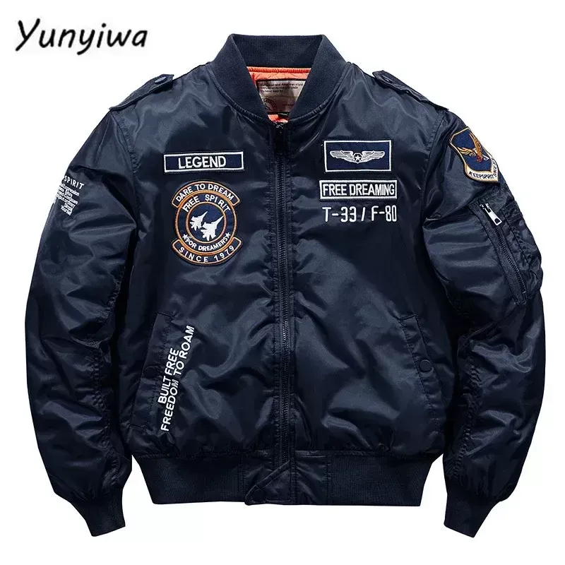 DHgate.com:Autumn Winter Mens Bomber Jacket: Air Force MA 1