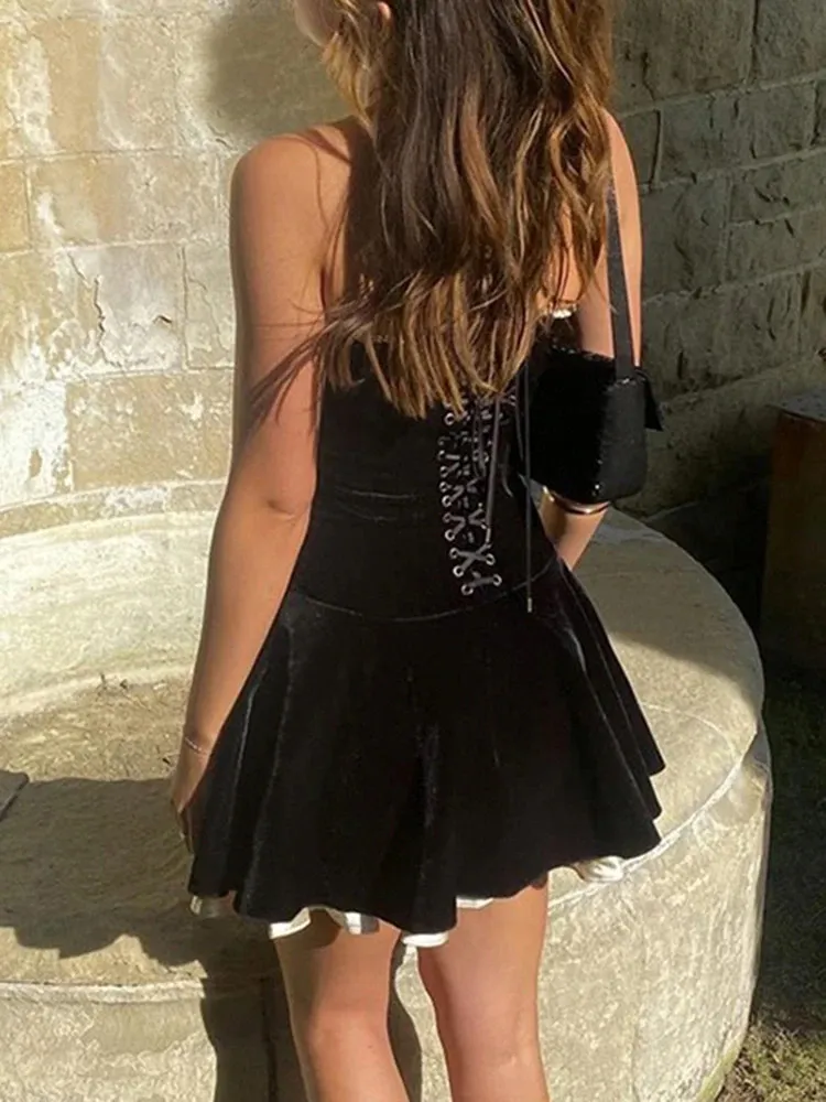 navy blue dress for baby girl Princess Wedding Dress 2026 A-Line With Train Sweetheart Neck Sleeveless Lace  Bridal Gowns Free Customization main image 0