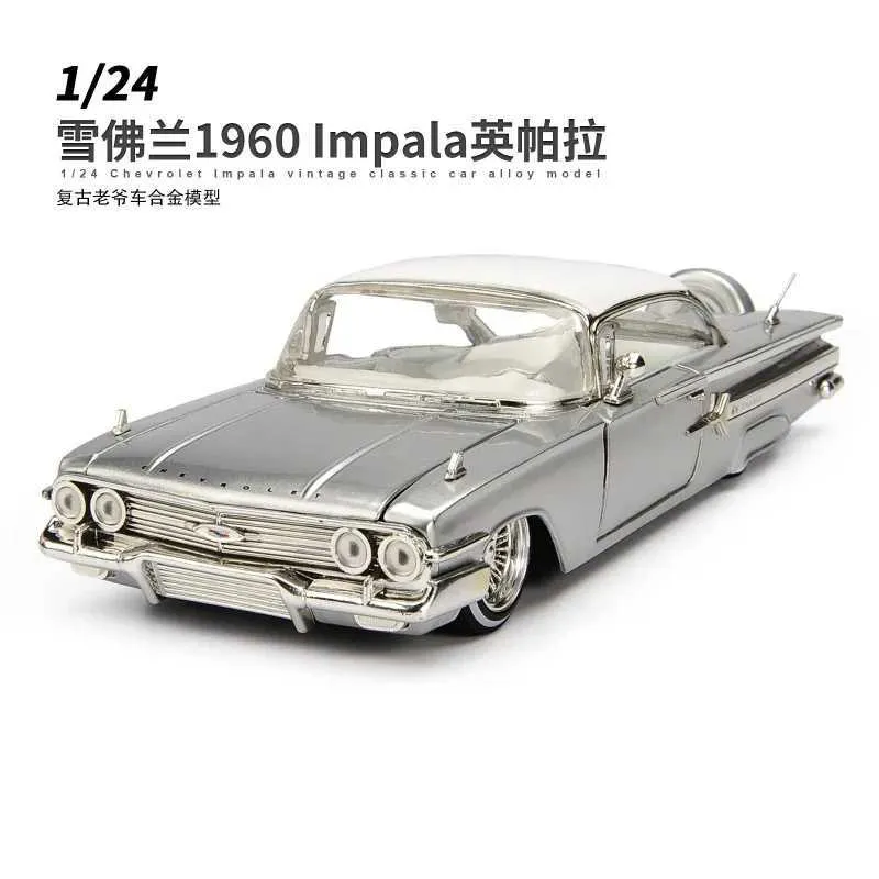 Jada 1:24 Scale Diecast Model Car 1960 Chevrolet Impala Metal
