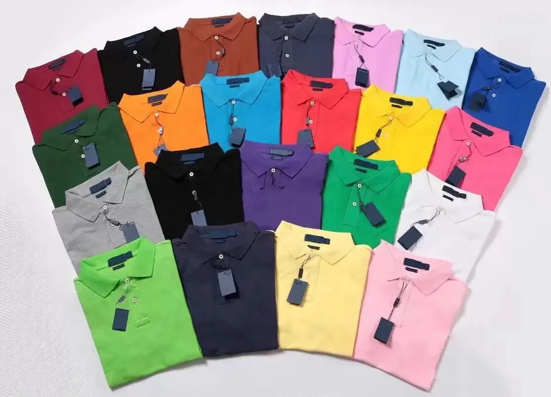 New Fashion Luxury Embroidery Big Small Horse Crocodile T Shirts For