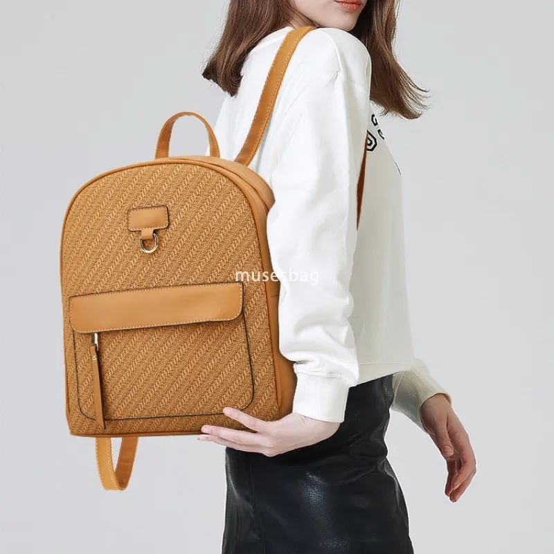 Classic Women's Versatile PU Leather Backpack Multi-functional 3-Piece Set  from Dhgate Backpack Style - price 35.68