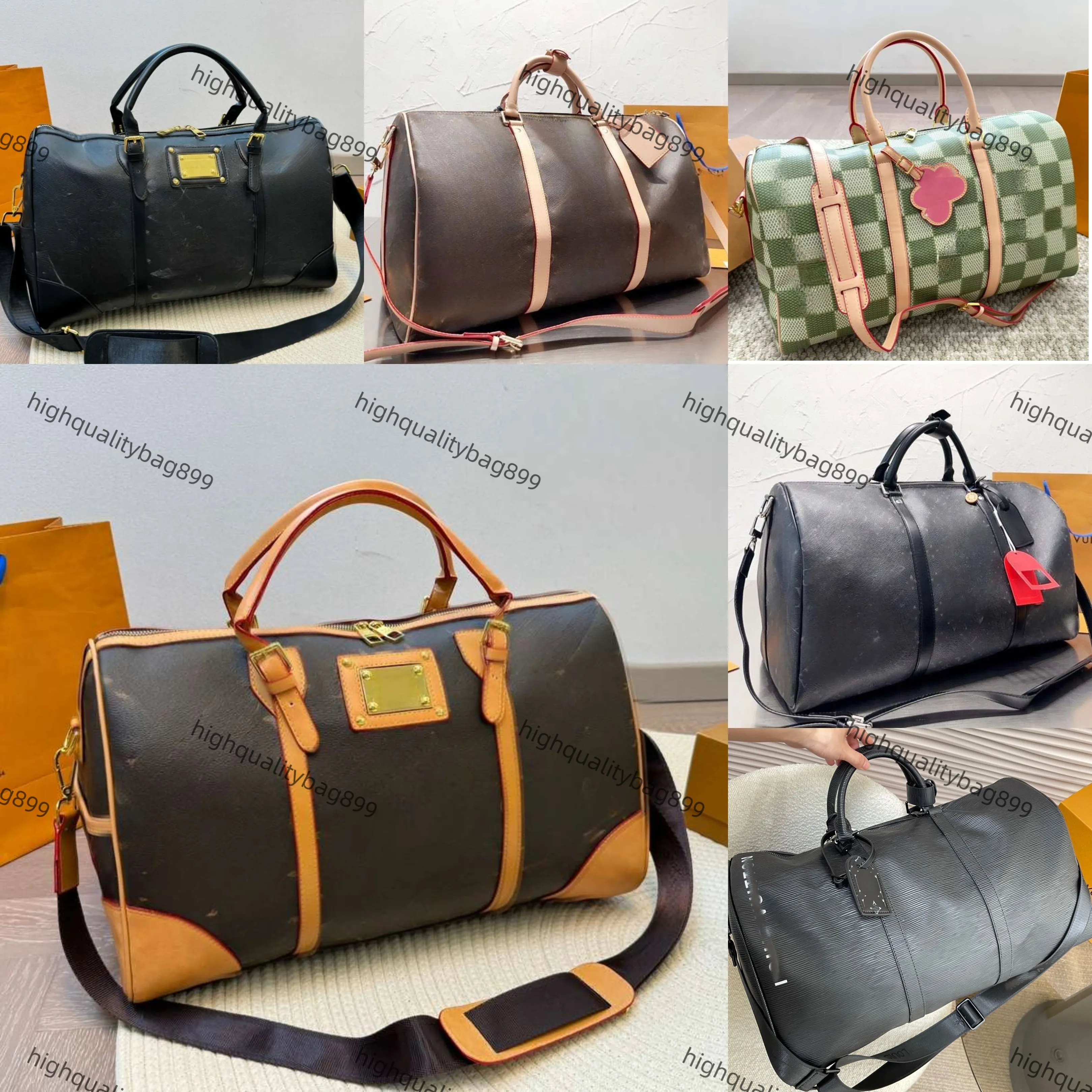 Men's Leather Duffle Bag, Classic Travel Luggage, Extra Large Crossbody  Tote, Sport Outdoor Packs, Unisex Handbag