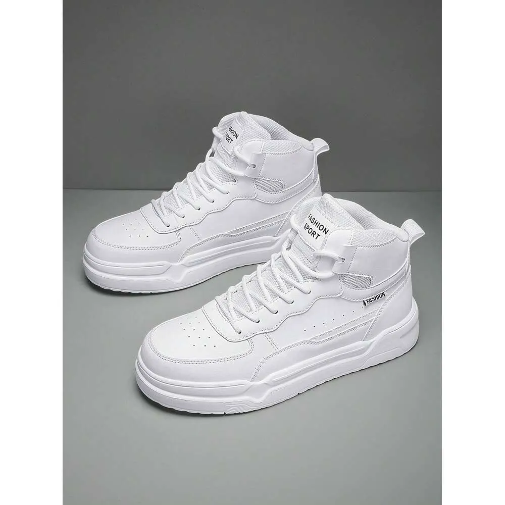 white high top nikes mens