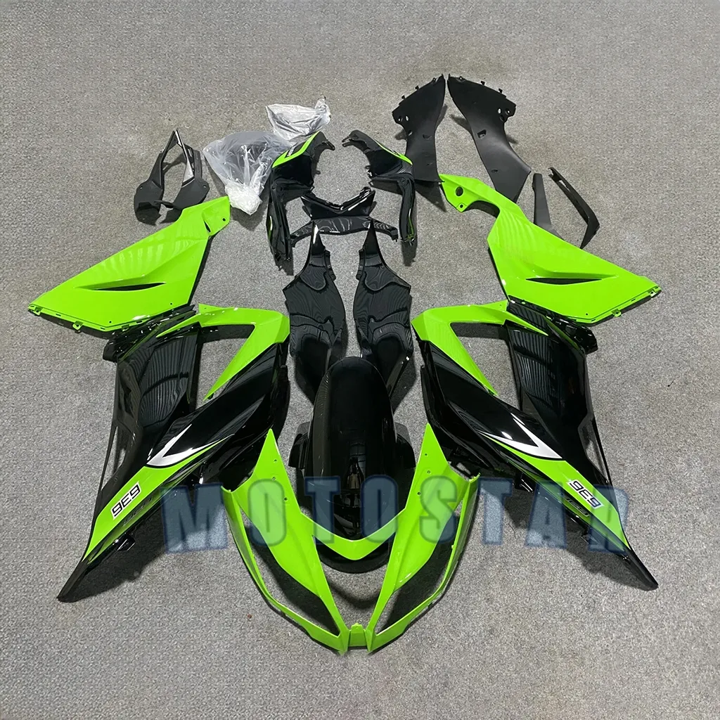 Complete ABS 2009 Kawasaki Zx6r Fairings Bodywork Panel Set Complete ABS 2009 Kawasaki Zx6r Fairings Bodywork Panel Set