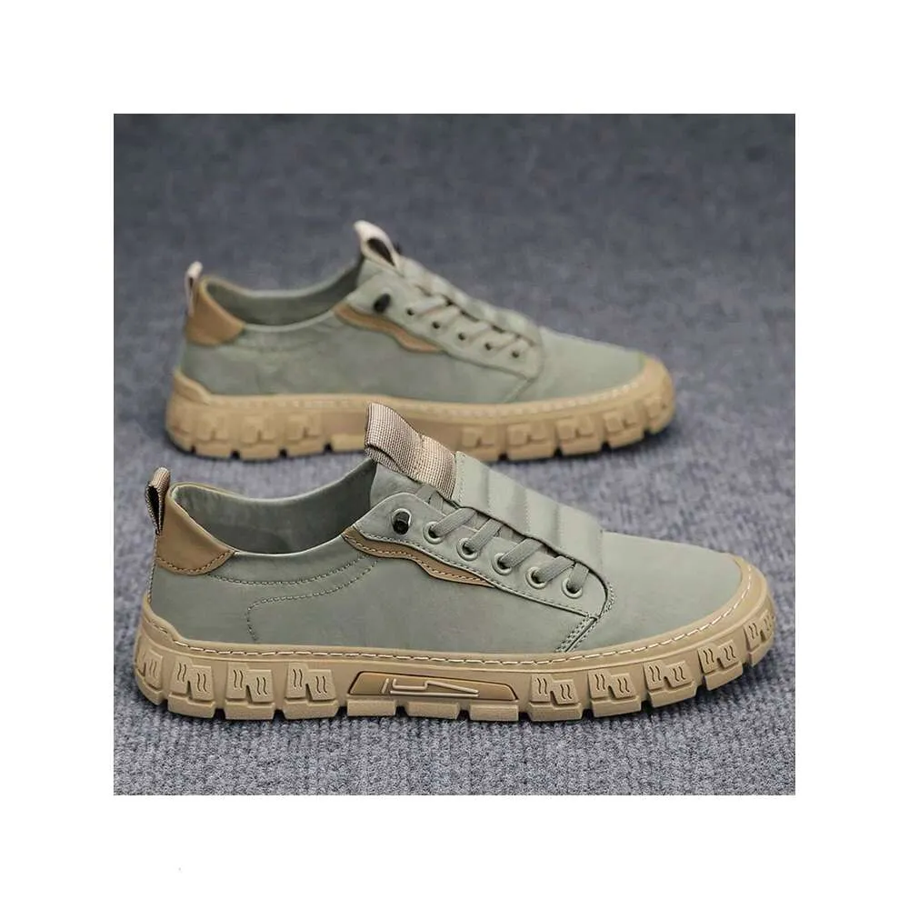 Scarpe casual basse da uomo One-Step Slip-On in tessuto di seta ghiacciata, primavera ed estate Ddmysaturn_voghion.com