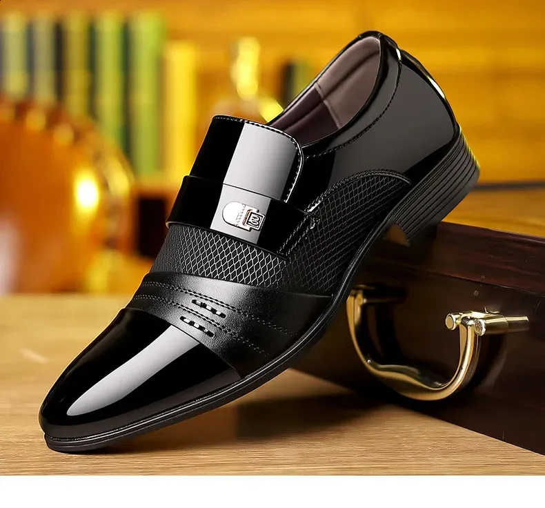 mens casual dress shoes Vance Co. Men's Leon Shoe Black 11 footloose fit is concealed under classic styling Soft Outsole Men Fashion Leather