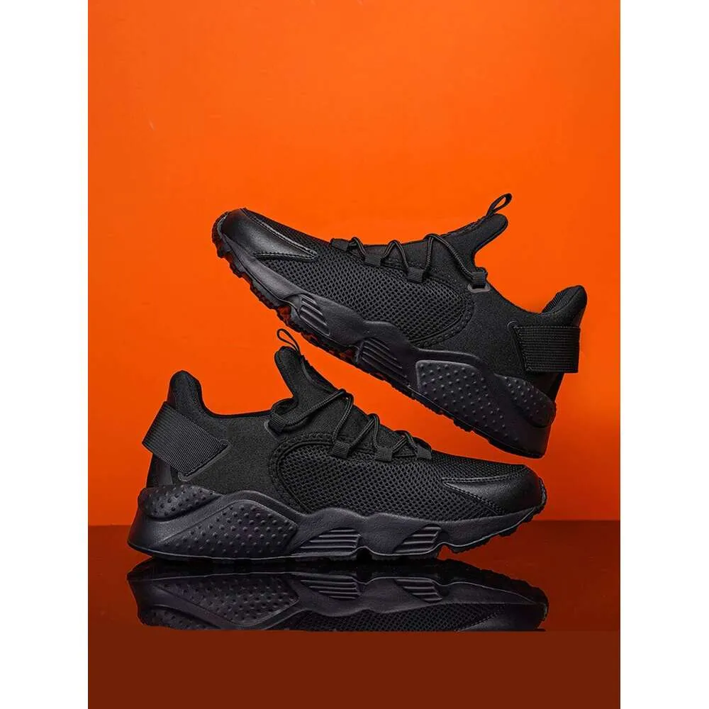 Tênis Masculino de Corrida com Cadarço e Patch Decorativo com a Letra S - Ddmysaturn_voghion.com