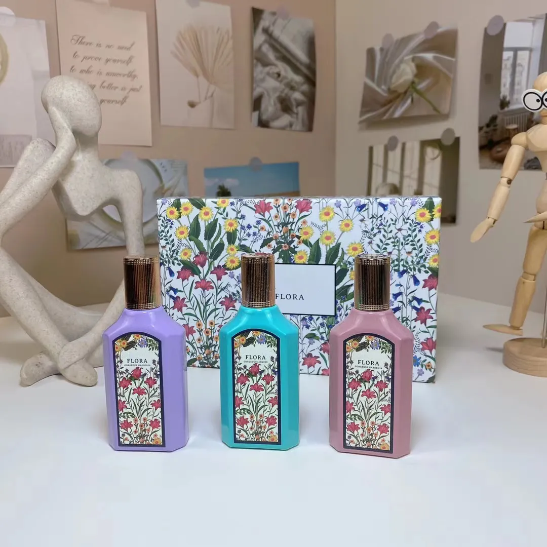 Luxury Perfume Gift Set for Women Floral Fragrance Collection, x 30ml  EDP Sprays, Long-Lasting Scents, Elegant Cologne Box, Fast Shipping