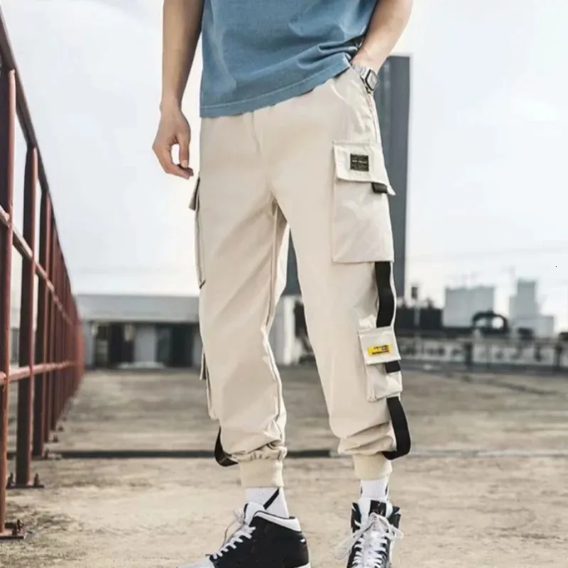 Men's Casual Cargo cargo pants with Multiple Pockets