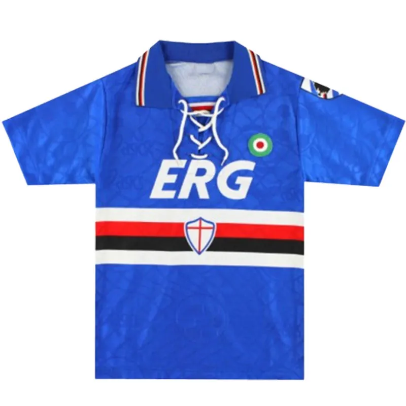 Retro Sampdoria 1994-95 Soccer Jersey, Vintage Football