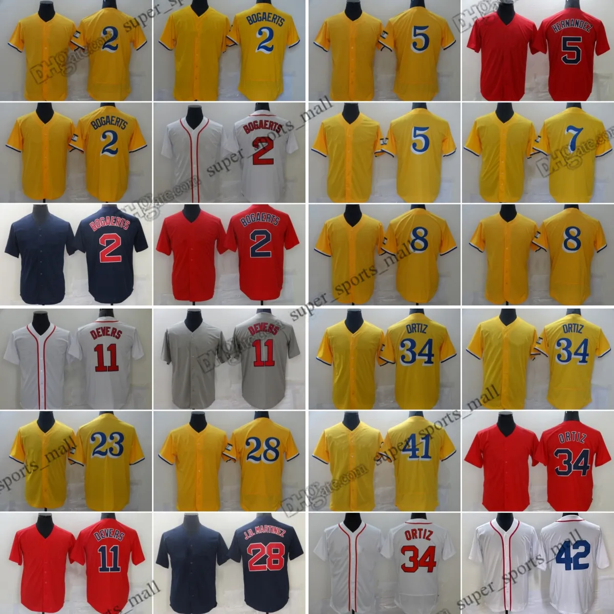 Bogaerts jersey sale