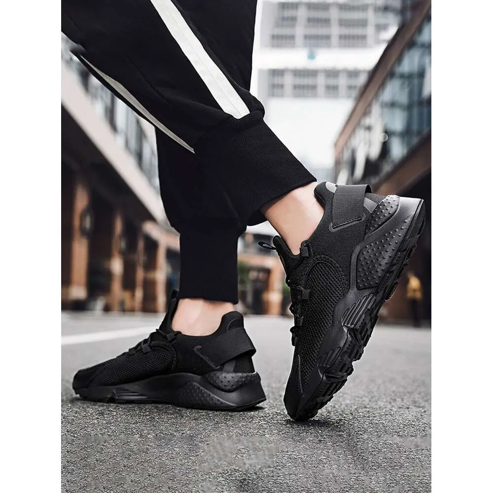 Tênis Masculino de Corrida com Cadarço e Patch Decorativo com a Letra S - Ddmysaturn_voghion.com