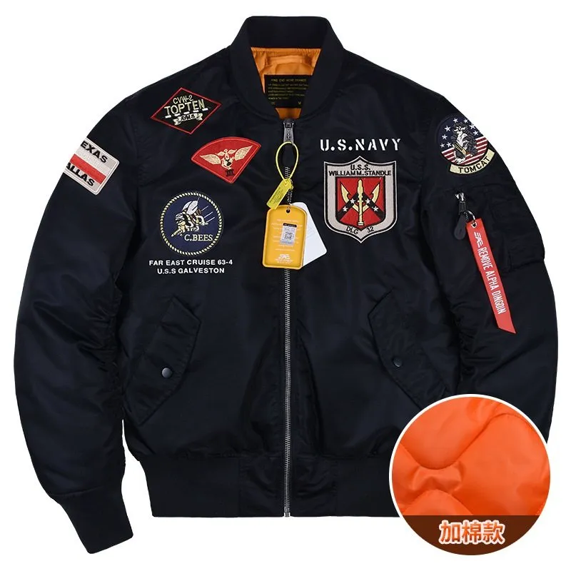 Nylon blend bomber jacket hot sale