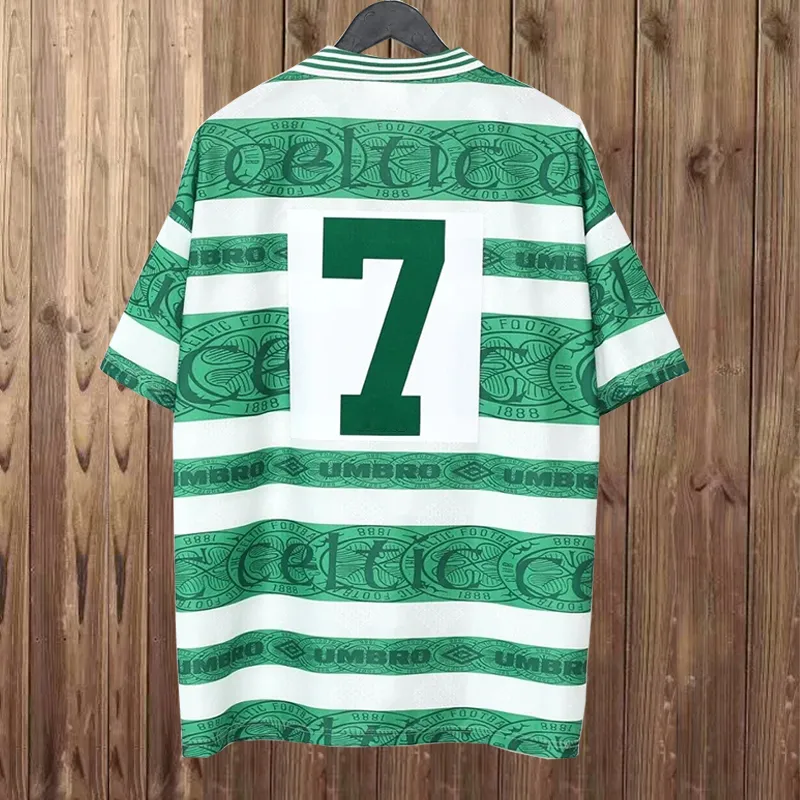 【正規品】Celtic FC LARSSON 7 シャツ Celtic FC Retro Football Shirts - Larsson, Sutton, Nakamura