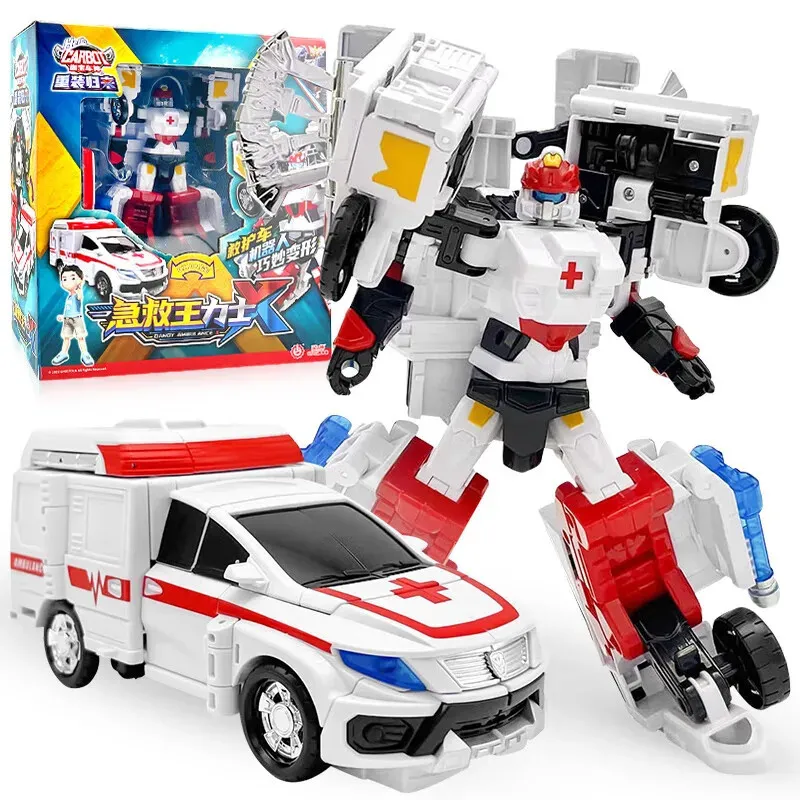 Two Mode Hello Carbot Penta Storm X Transformation Robot Action