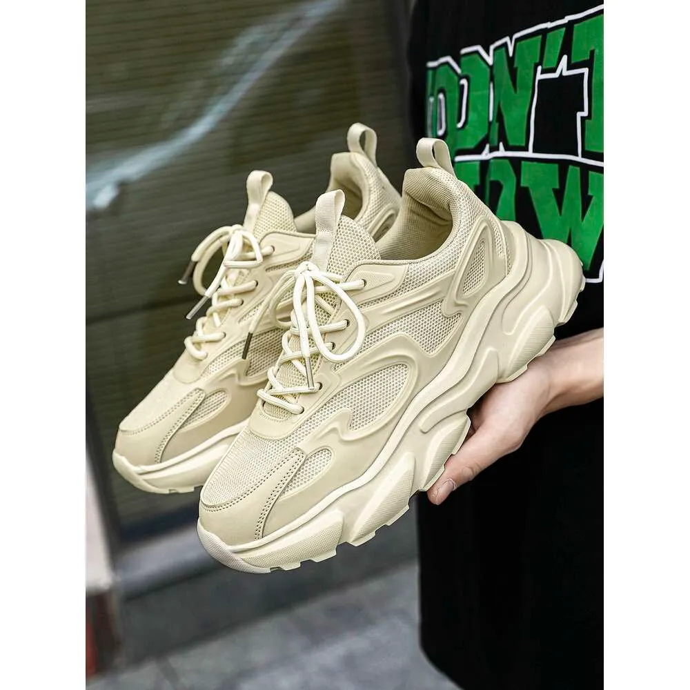 Pre Men S Tied Minimalist Style Breathable Mesh Sneakers Outdoor Sports And Daily Wear With Thick Soles Ddmysaturn_desvips.com