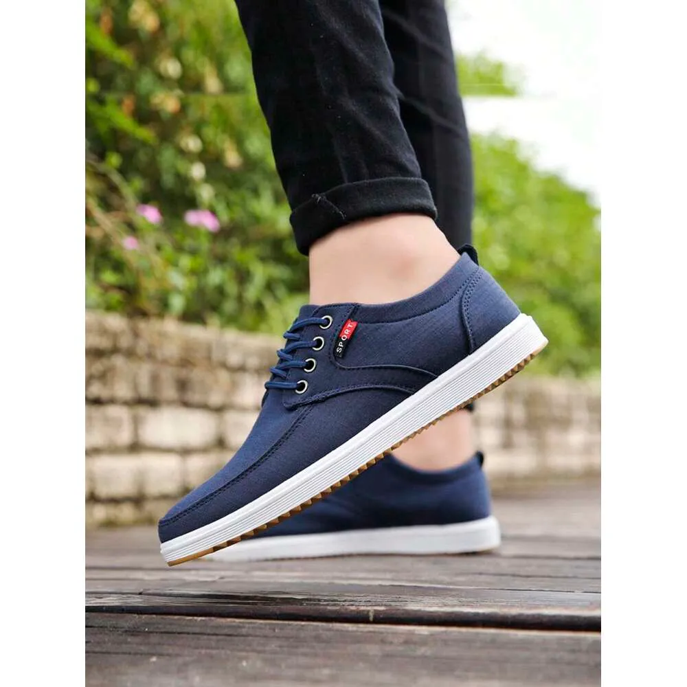 Men's Comfortable Casual Sports Shoes Fashionable Skate Shoes, Outdoor Lightweight Breathable Non-Slip Ddmysaturn_voghion.com