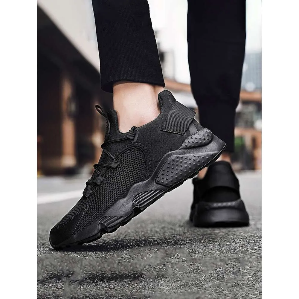 Tênis Masculino de Corrida com Cadarço e Patch Decorativo com a Letra S - Ddmysaturn_voghion.com