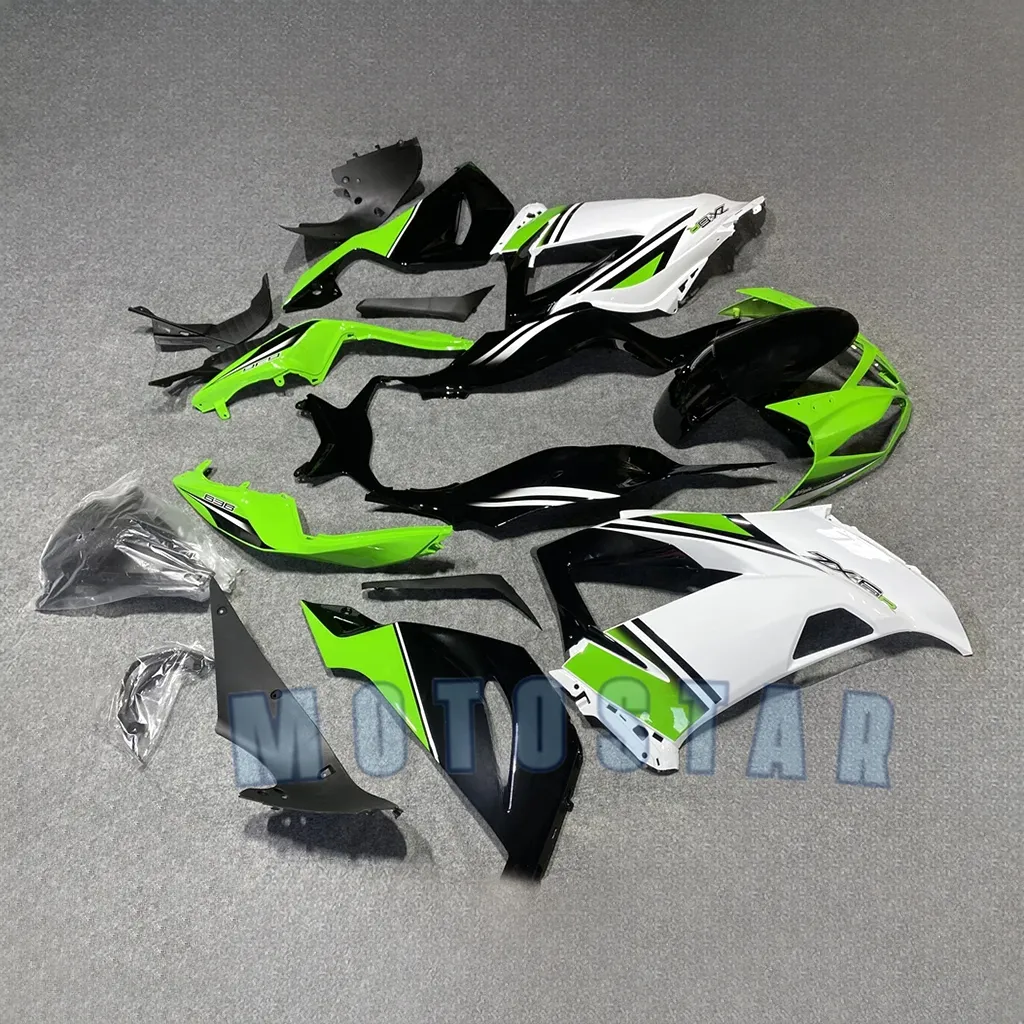 Complete ABS 2009 Kawasaki Zx6r Fairings Bodywork Panel Set Complete ABS 2009 Kawasaki Zx6r Fairings Bodywork Panel Set