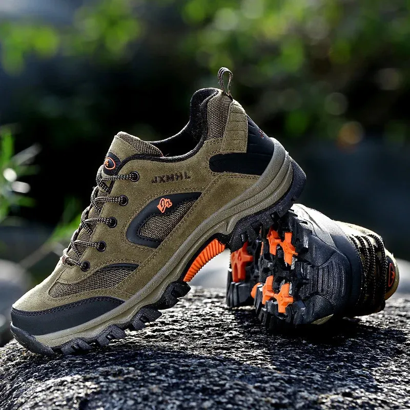 Waterproof Outdoor Trekking Shoes: Mens Comfortable Travel Hiking