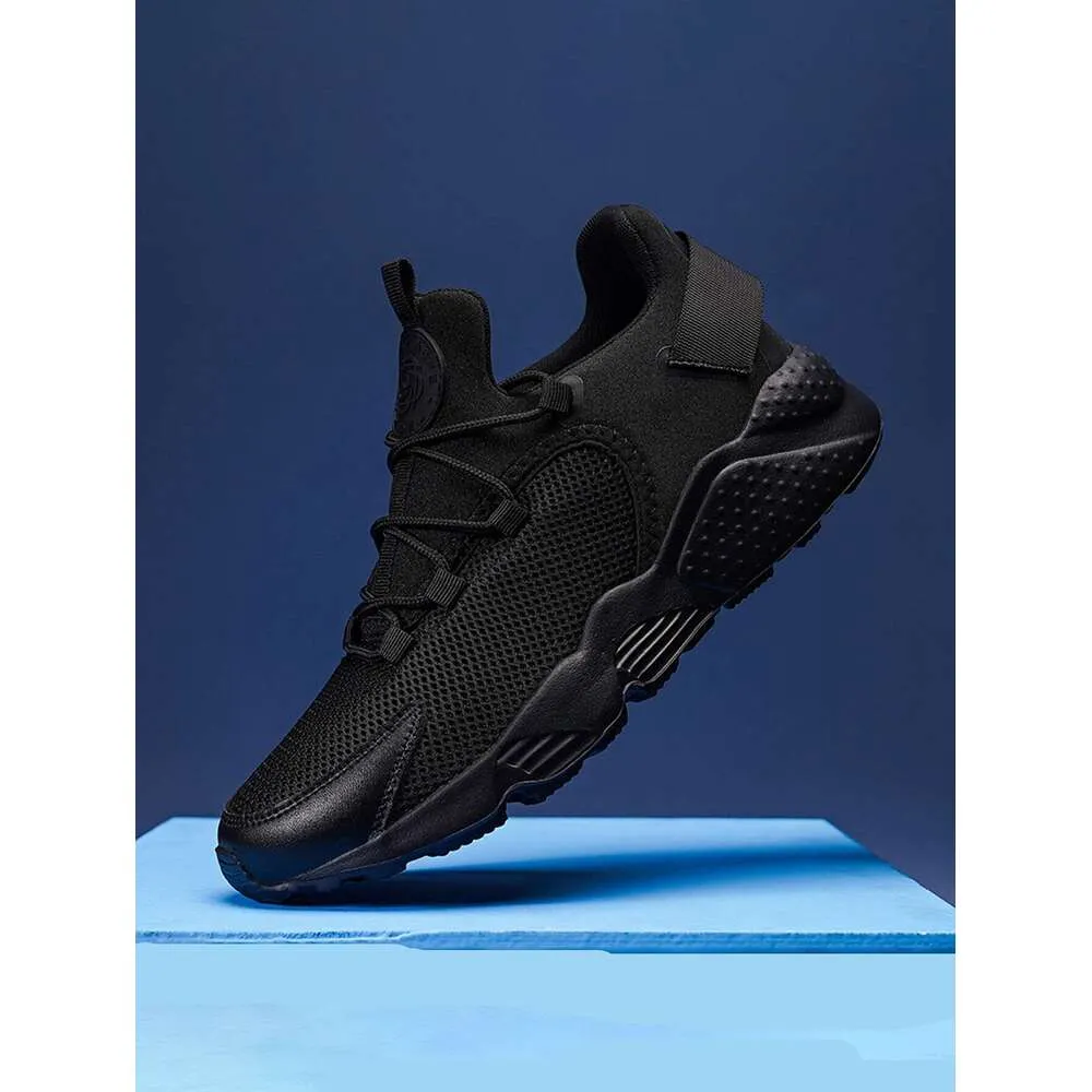 Tênis Masculino de Corrida com Cadarço e Patch Decorativo com a Letra S - Ddmysaturn_voghion.com