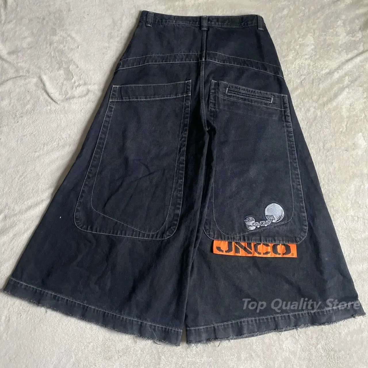 新品 00s Y2K W40 刺繍ヒップホップデニム JNCO a34182a3-6278-4c47-8564-